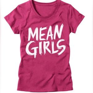 MEAN GIRLS Pink Fitted Tee